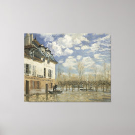 Alfred Sisley Boat in the Flood at Port Marly Canvastryck