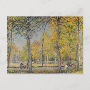 Alfred Sisley Boisen de Boulogne Vykort