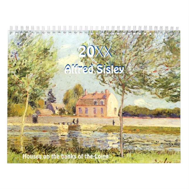 Alfred Sisley Calendar Impressionist Kalender (Omslag)