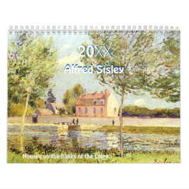 Alfred Sisley Calendar Impressionist Kalender