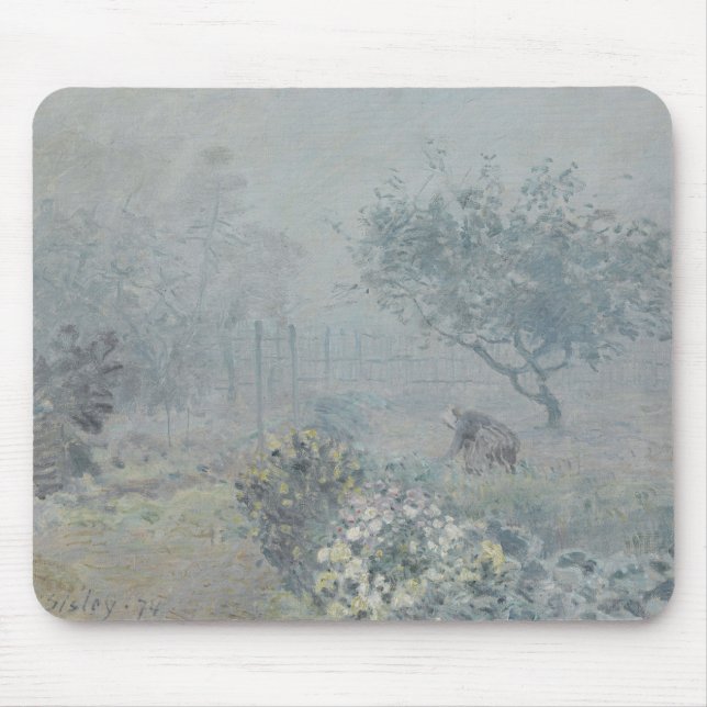 Alfred Sisley - Dimma, Voisins Musmatta (Framsidan)