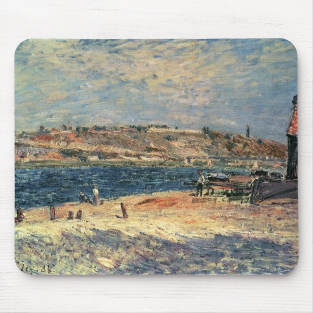 Alfred Sisley | flodstränder på Sanktt-Mammes Musmatta (Framsidan)