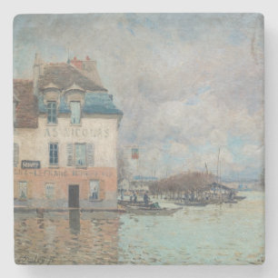 Alfred Sisley - Flood at Port-Marly 1876 Stenunderlägg