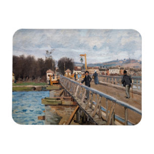 Alfred Sisley - Fotbro vid Argenteuil Magnet