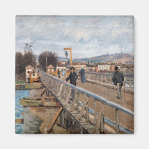 Alfred Sisley - Fotbro vid Argenteuil Magnet