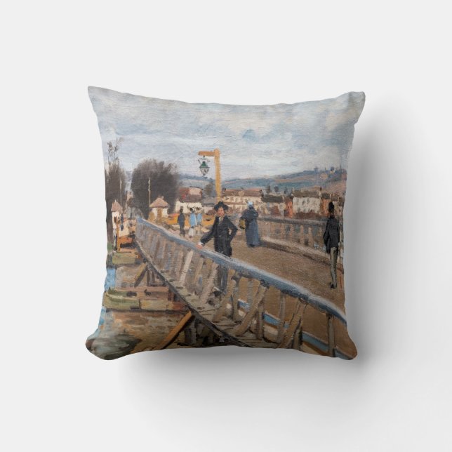 Alfred Sisley - Gangbro vid Argenteuil Kudde (Framsida)