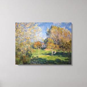 Alfred Sisley - Hoschedéträdgården, Montgeron Canvastryck