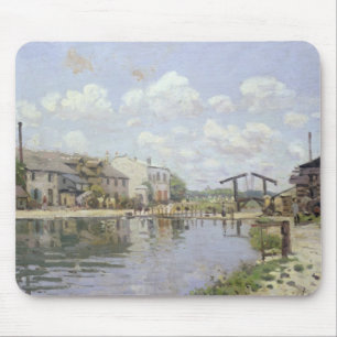 Alfred Sisley kanalen St Martin, Paris Musmatta