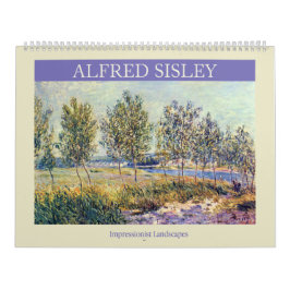Alfred Sisley Landscapes 2026 Kalender