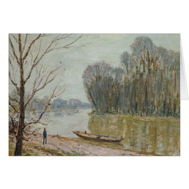 Alfred Sisley - Loire Hälsningskort (Framsidan Horizontal)