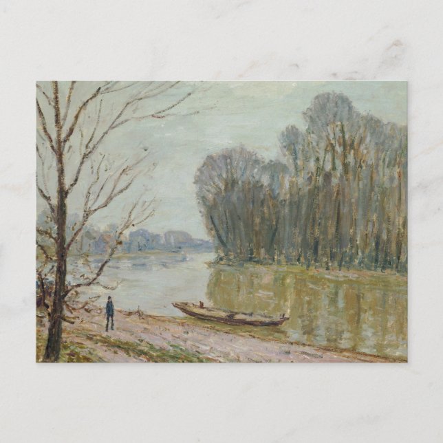 Alfred Sisley - Loire Vykort (Framsida)