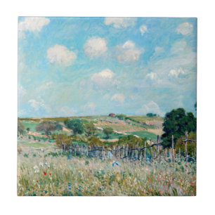 Alfred Sisley - Meadow Kakelplatta