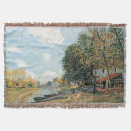 Alfred Sisley Moret: Bankerna vid floden Loing Filt