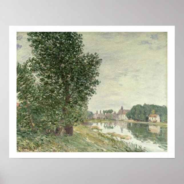 Alfred Sisley | Moret-sur-Loing Poster (Framsidan)