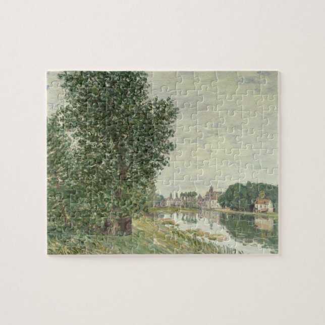 Alfred Sisley | Moret-sur-Loing Pussel (Horisontell)