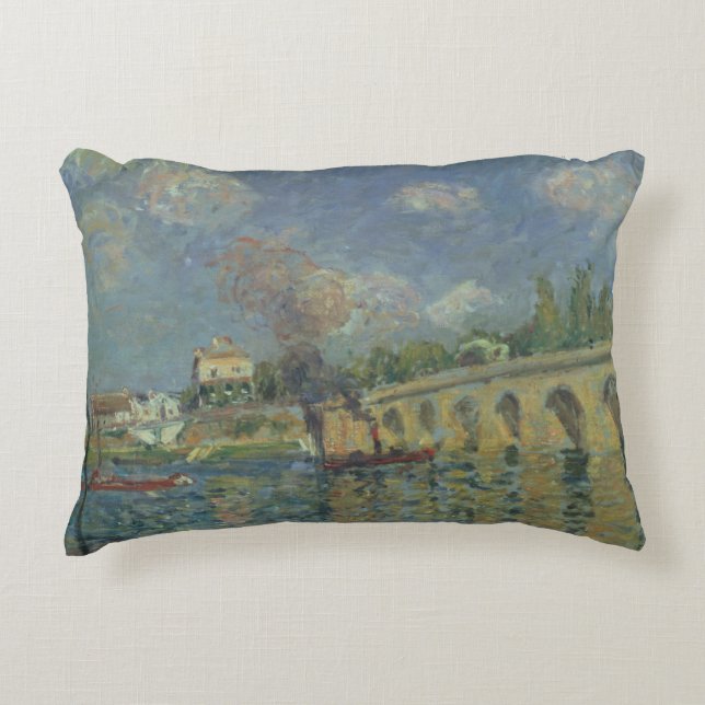 Alfred Sisley | överbrygga Prydnadskudde (Framsidan)