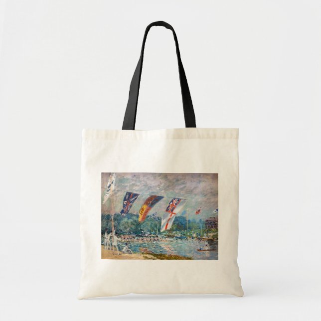 Alfred Sisley - Regatta i Molesey Tygkasse (Framsidan)