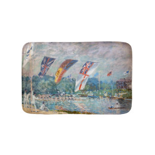 Alfred Sisley - Regatta vid Molesey Badrumsmatta