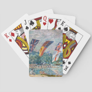 Alfred Sisley - Regatta vid Molesey Casinokort