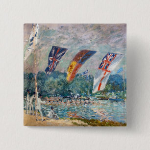 Alfred Sisley - Regatta vid Molesey Knapp