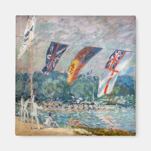 Alfred Sisley - Regatta vid Molesey Magnet