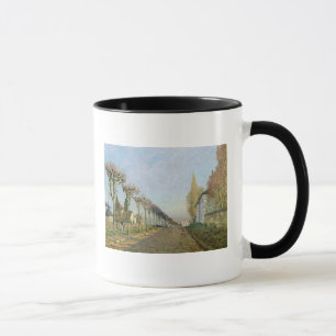 Alfred Sisley   Rue de la Bearbeta med maskin, Mugg