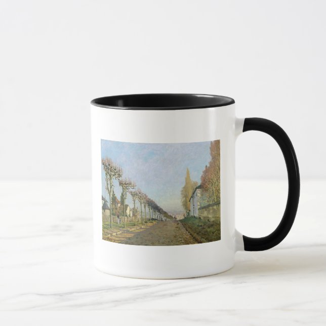 Alfred Sisley | Rue de la Bearbeta med maskin, Mugg (Höger)