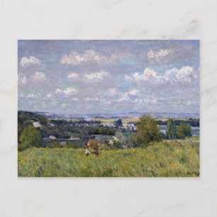 Alfred Sisley Seine-dalen i St-Cloud Vykort