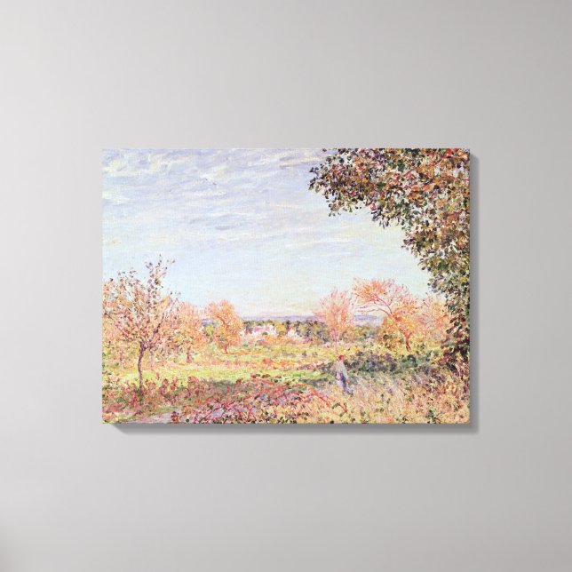 Alfred Sisley | September Canvastryck (Framsida)