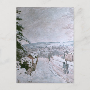 ALFRED SISLEY - SNÖ AT LOUVECIENNES VYKORT