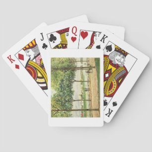 Alfred Sisley   Spanska kastanjens Träd gata Casinokort