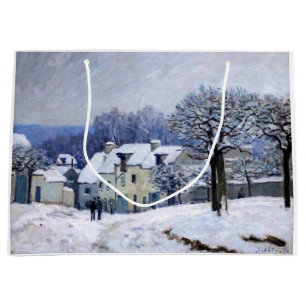 Alfred Sisley - Ställe Chenil i Marly, Snö Effect