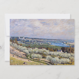 Alfred Sisley - Terrace vid Saint-Germain, Vår Inbjudningar