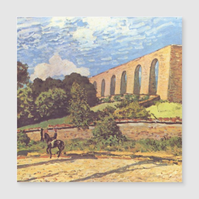 Alfred Sisley The Aquuppfot of Marly (Framsida)