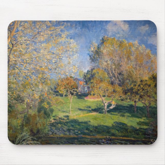 Alfred Sisley - The Garden of Hoschede, Montgeron Musmatta (Framsidan)