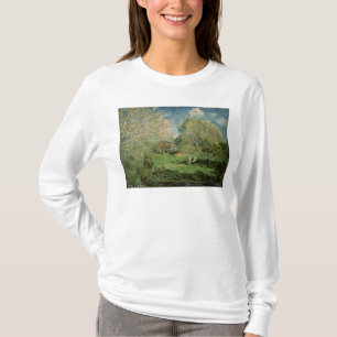 Alfred Sisley trädgården av den Hoschede T-shirt