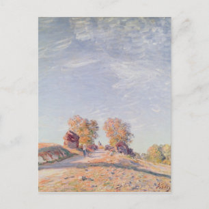 Alfred Sisley Uphill Road i Sunshine Vykort