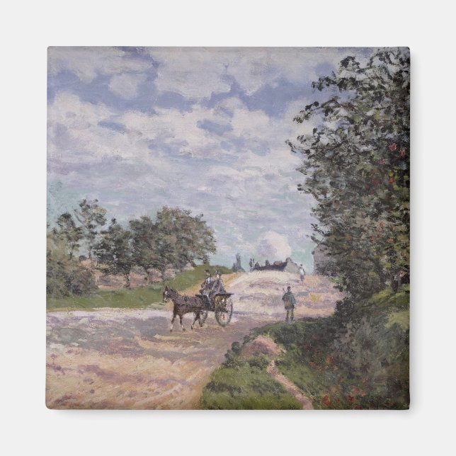 Alfred Sisley | Vägen från Mantes Magnet (Framsidan)