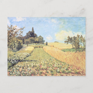 Alfred Sisley Vete Fält Vykort