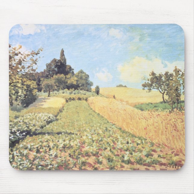Alfred Sisley | vetefält Musmatta (Framsidan)