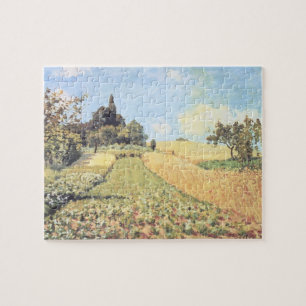 Alfred Sisley vetefält Pussel
