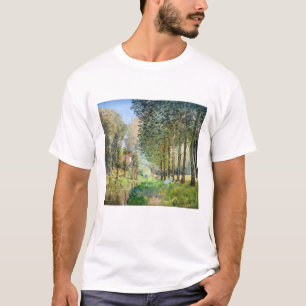 Alfred Sisley - Vila längs Stream T Shirt