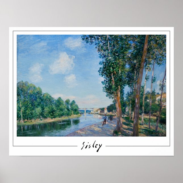 Alfred Sisley Zedign Art Poster #11 (Framsidan)