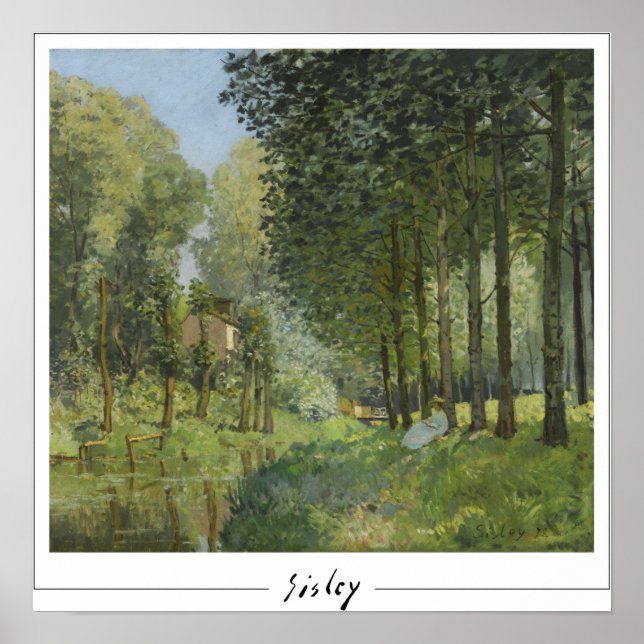 Alfred Sisley Zedign Art Poster #13 (Framsidan)
