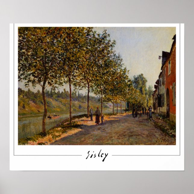 Alfred Sisley Zedign Art Poster #14 (Framsidan)