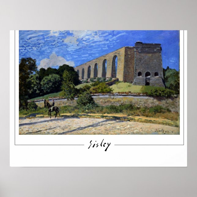Alfred Sisley Zedign Art Poster #16 (Framsidan)