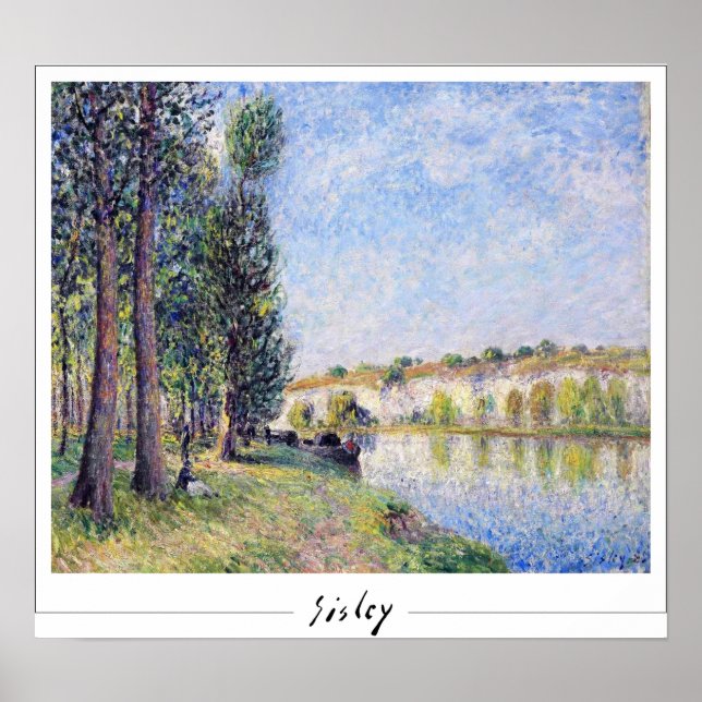 Alfred Sisley Zedign Art Poster #19 (Framsidan)