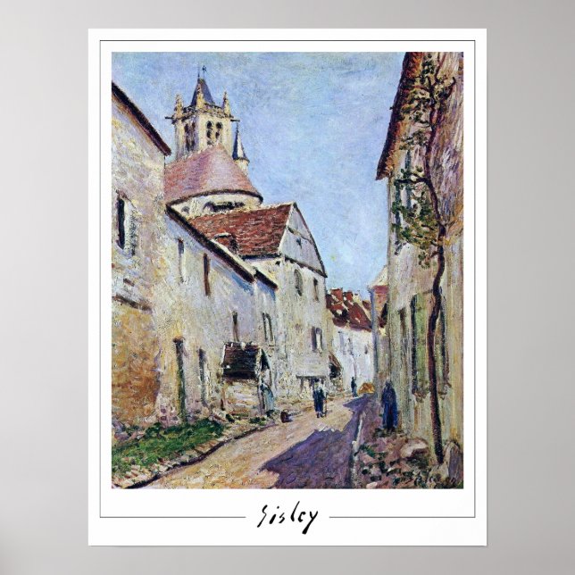 Alfred Sisley Zedign Art Poster #476 (Framsidan)