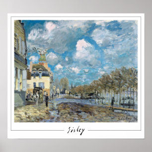 Alfred Sisley Zedign konstaffisch #316 Poster
