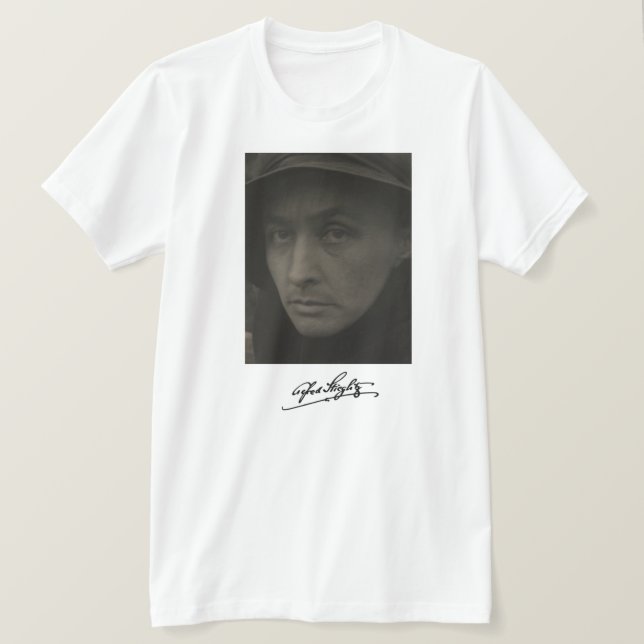 Alfred Stieglitz: Georgia O'Keeffe 1922 T-Shirt (Design framsida)